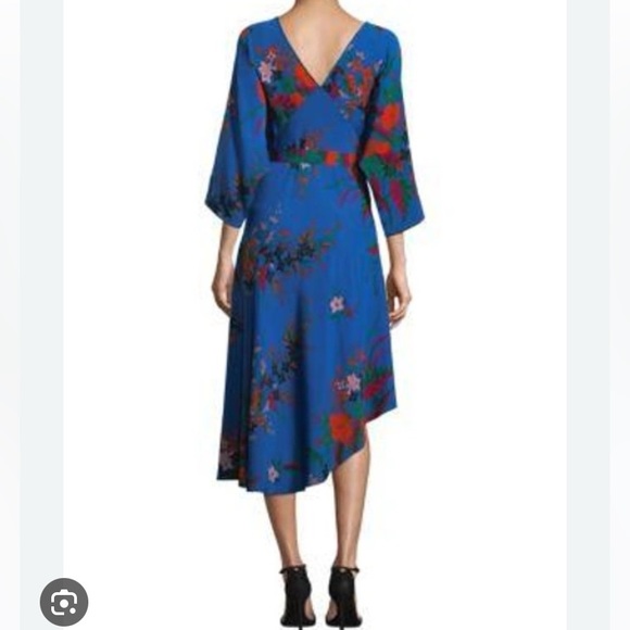 DVF Silk Wrap Dress - Picture 7 of 8